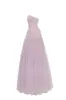 Lavender tulle maxi dress with ruffled skirt, Garden of Eden sold by Milla