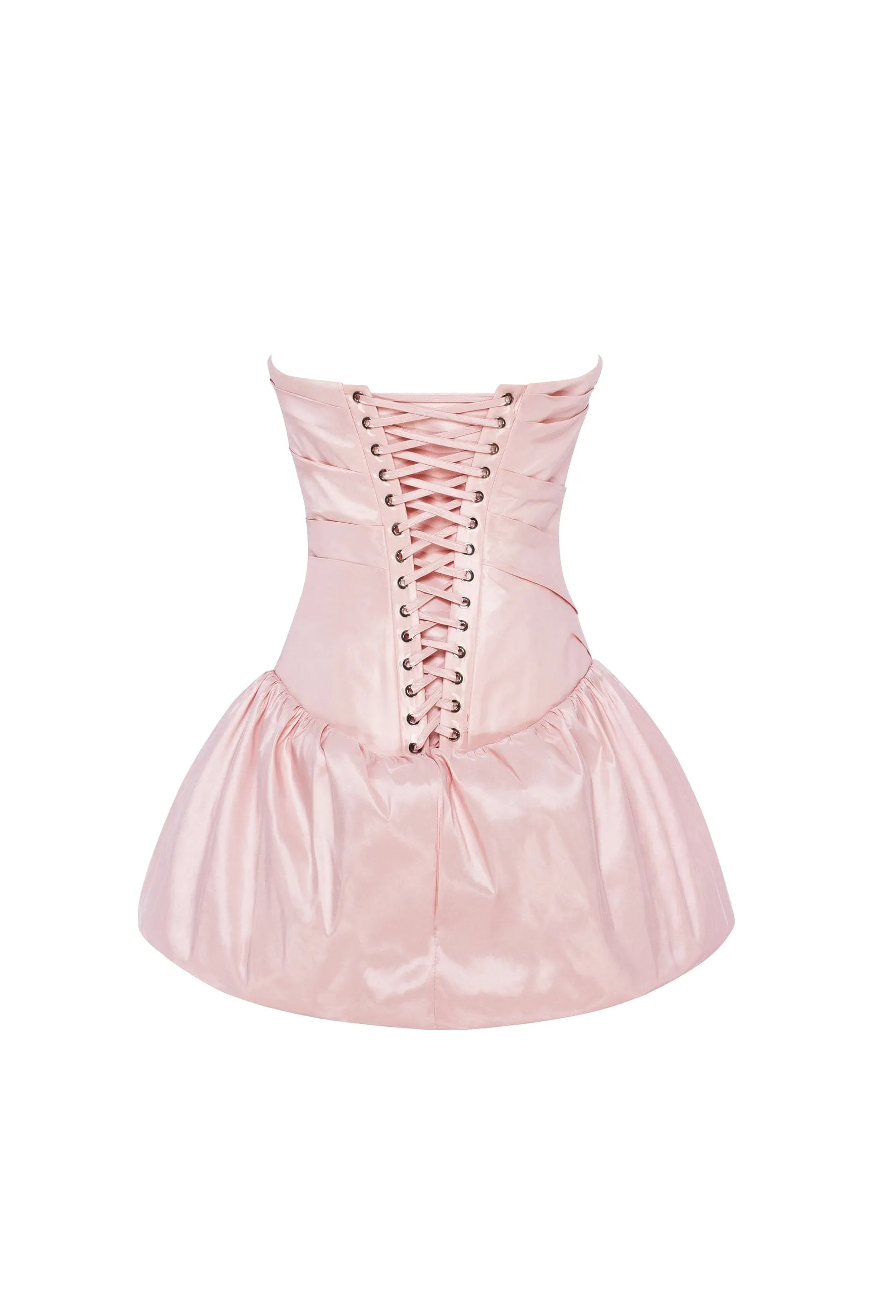 Rosy glow bubble mini dress, Glow-Up sold by Milla product image thumbnail 3