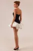 Swan-like mini corset dress, Glow-Up sold by Milla