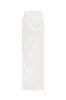 Refined fitted white maxi skirt with a slit, Midnight Walk sold by Milla