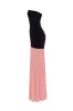 Black&Pink dress with a pleated skirt, Parisienne sold by Milla