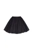 Ballon taffeta black mini skirt, Parisienne sold by Milla