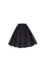 Ballon taffeta black mini skirt, Parisienne sold by Milla