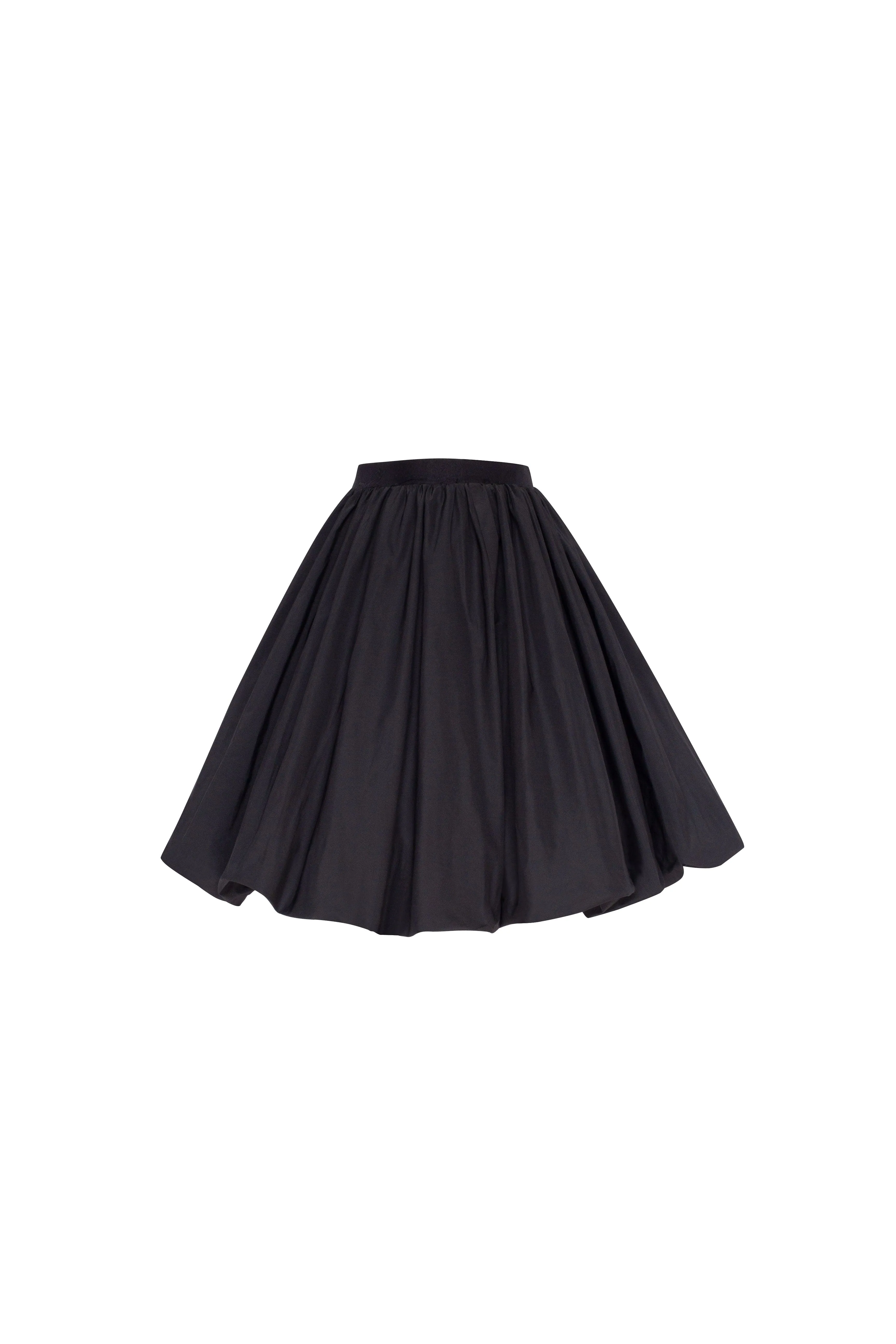 Ballon taffeta black mini skirt, Parisienne sold by Milla product image thumbnail 5