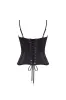 Obsidian lace corset, Parisienne sold by Milla