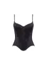 Obsidian lace corset, Parisienne sold by Milla