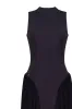 Elegant mock neck maxi dress, Parisienne sold by Milla