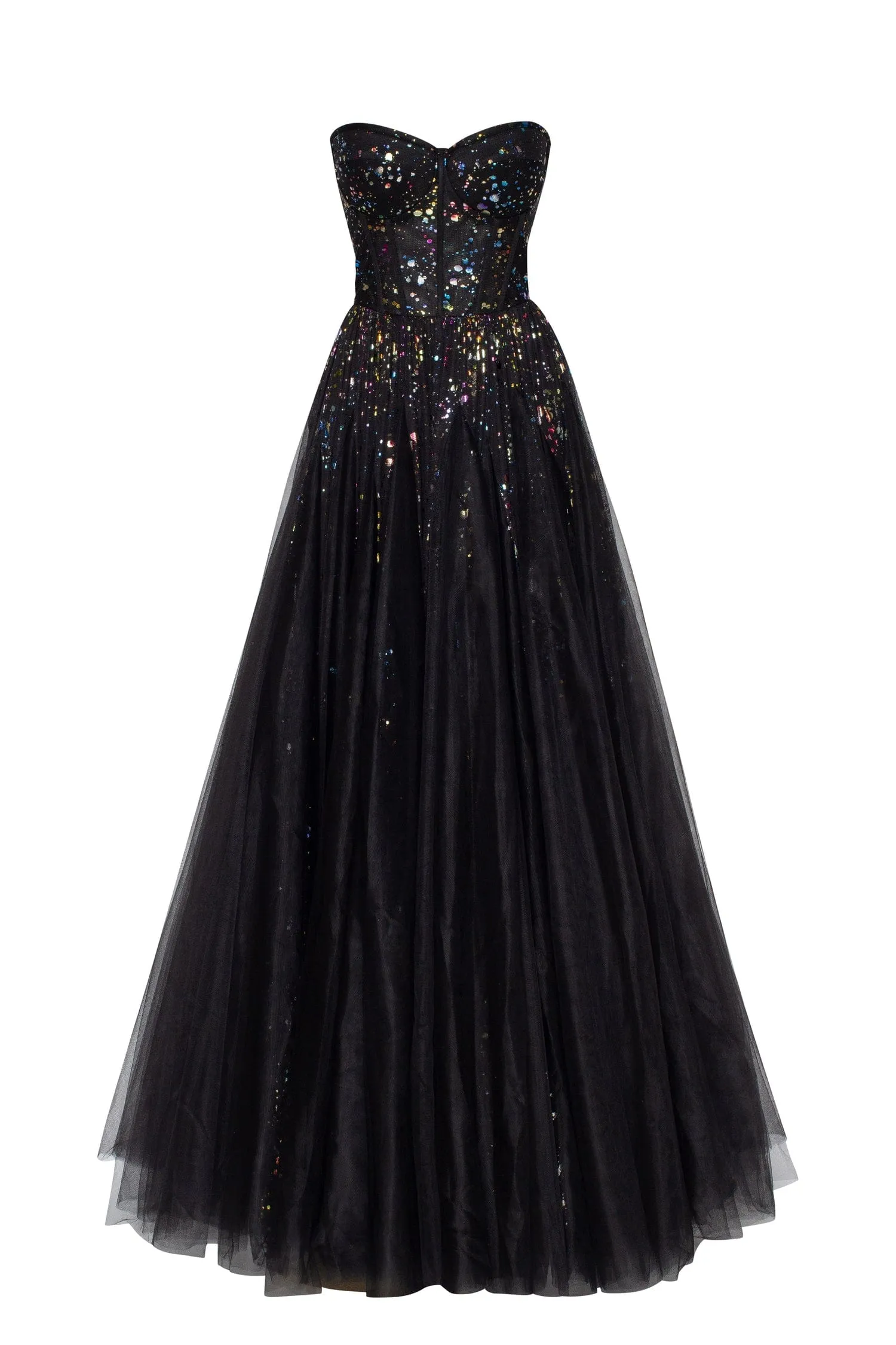 Grace sparkly maxi evening gown sold by Milla product image thumbnail 2