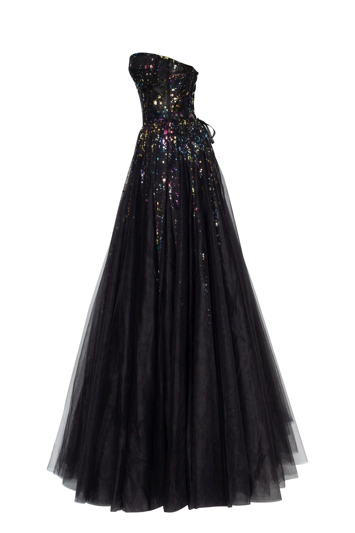 Grace sparkly maxi evening gown sold by Milla product image thumbnail 4