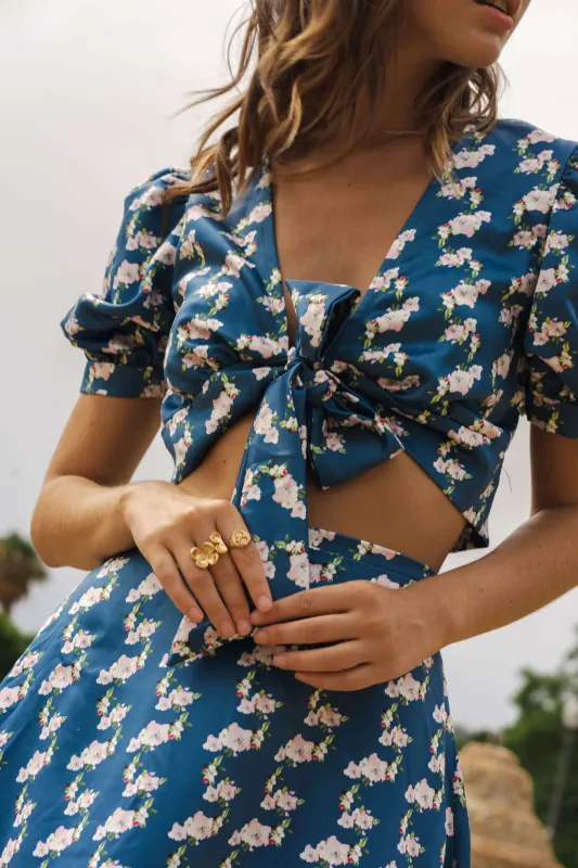 Feminine mini co-ord set sold by Milla