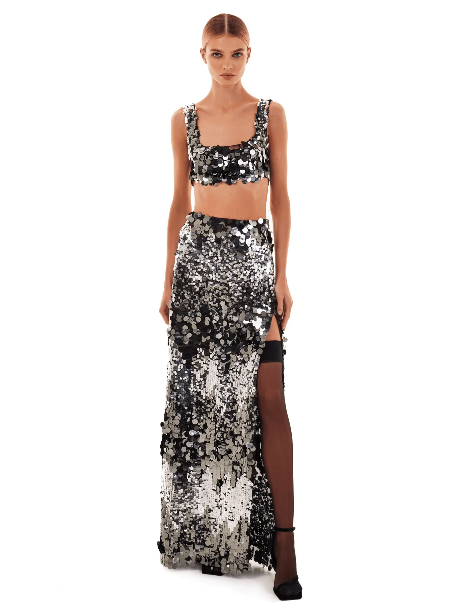 Dazzling sequined set sold by Milla