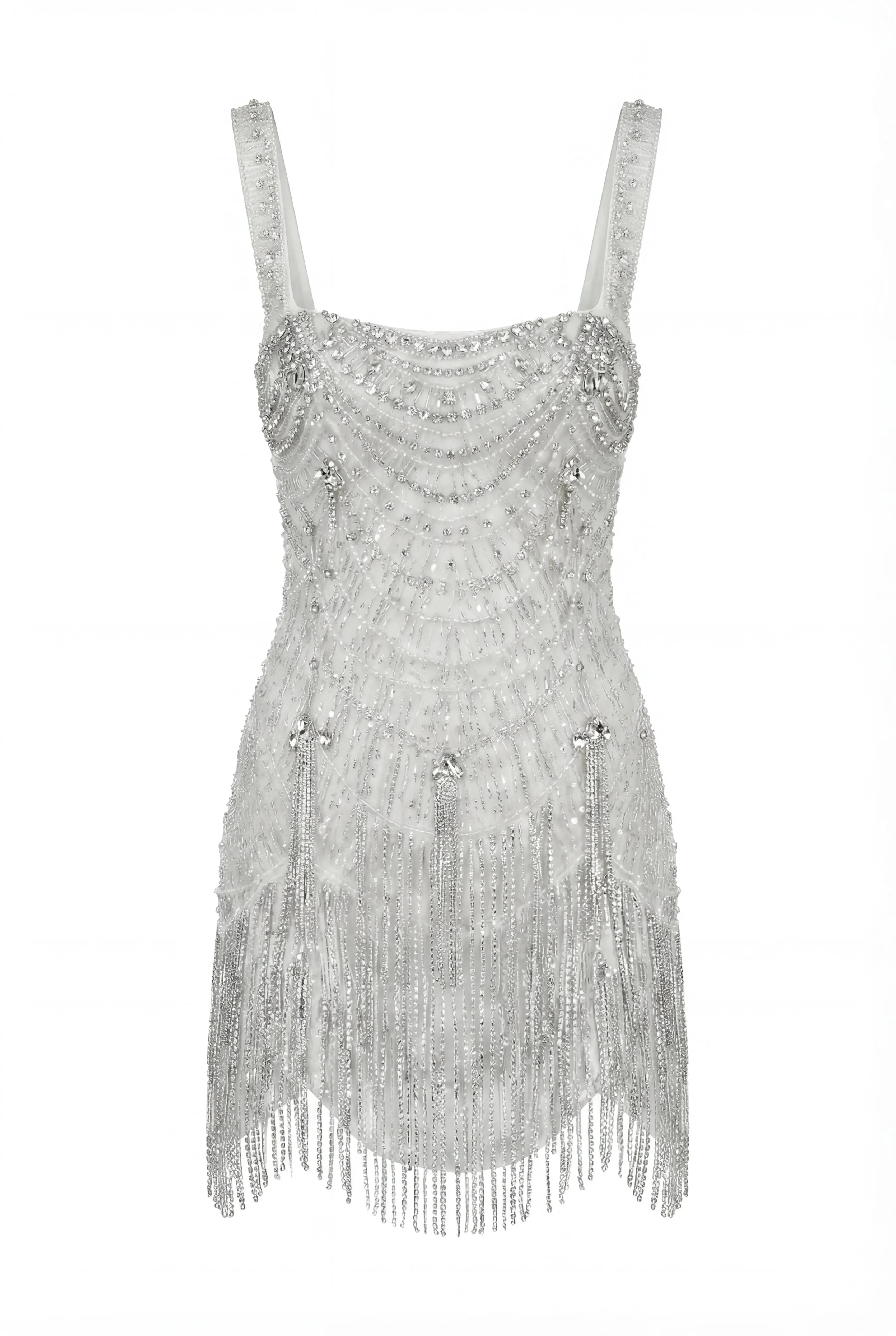 Ivory Embellished Lace Mini Dress sold by Milla product image thumbnail 2