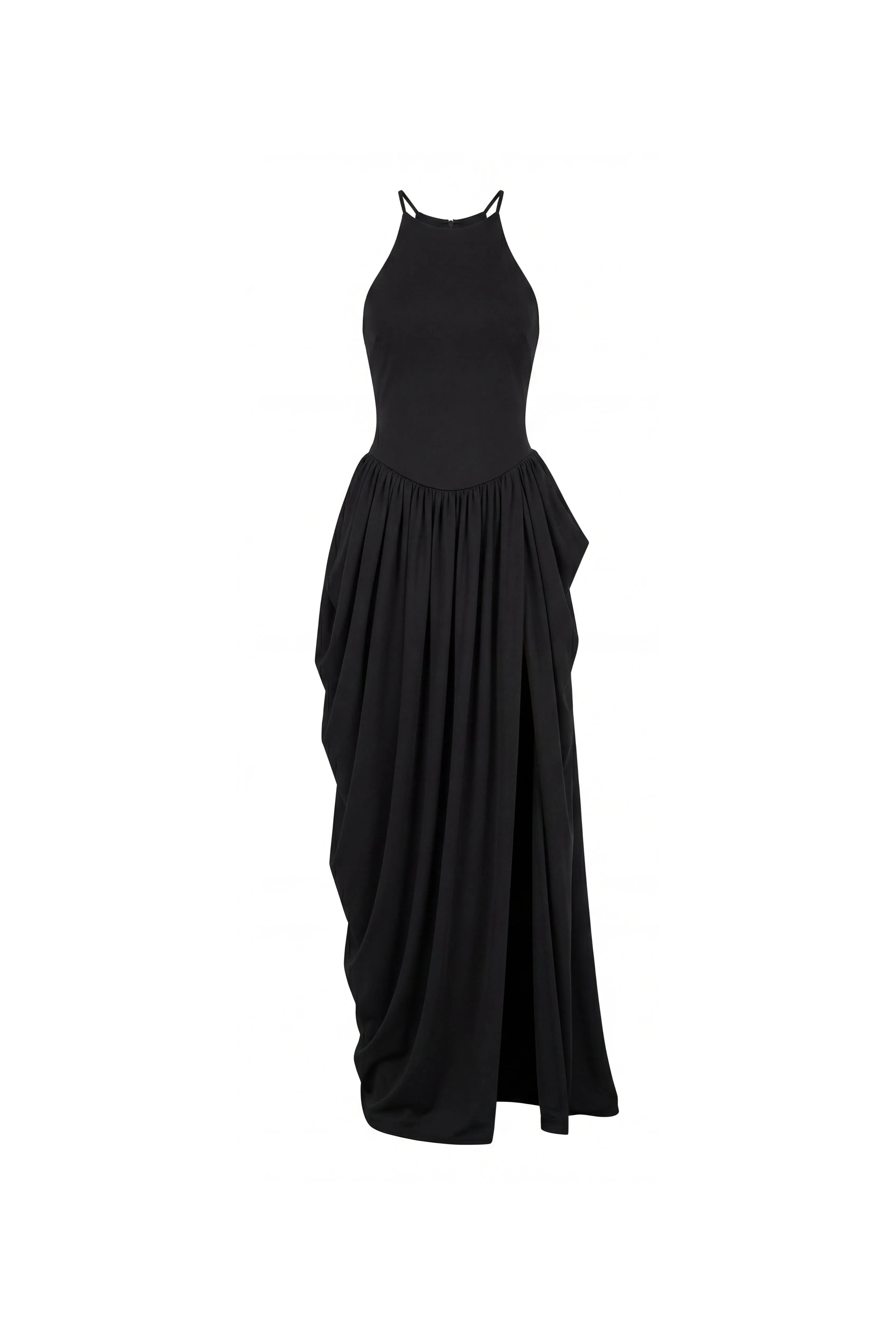 Black Elastic Maxi Dress sold by Milla product image thumbnail 2