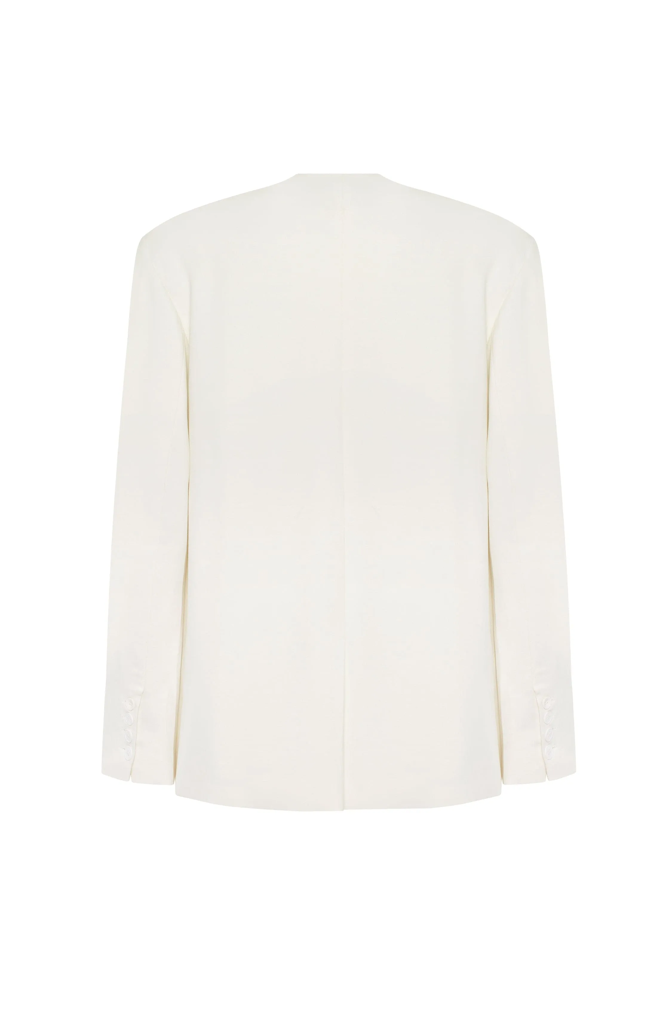 Panache white single-breasted blazer, Xo Xo sold by Milla product image thumbnail 3
