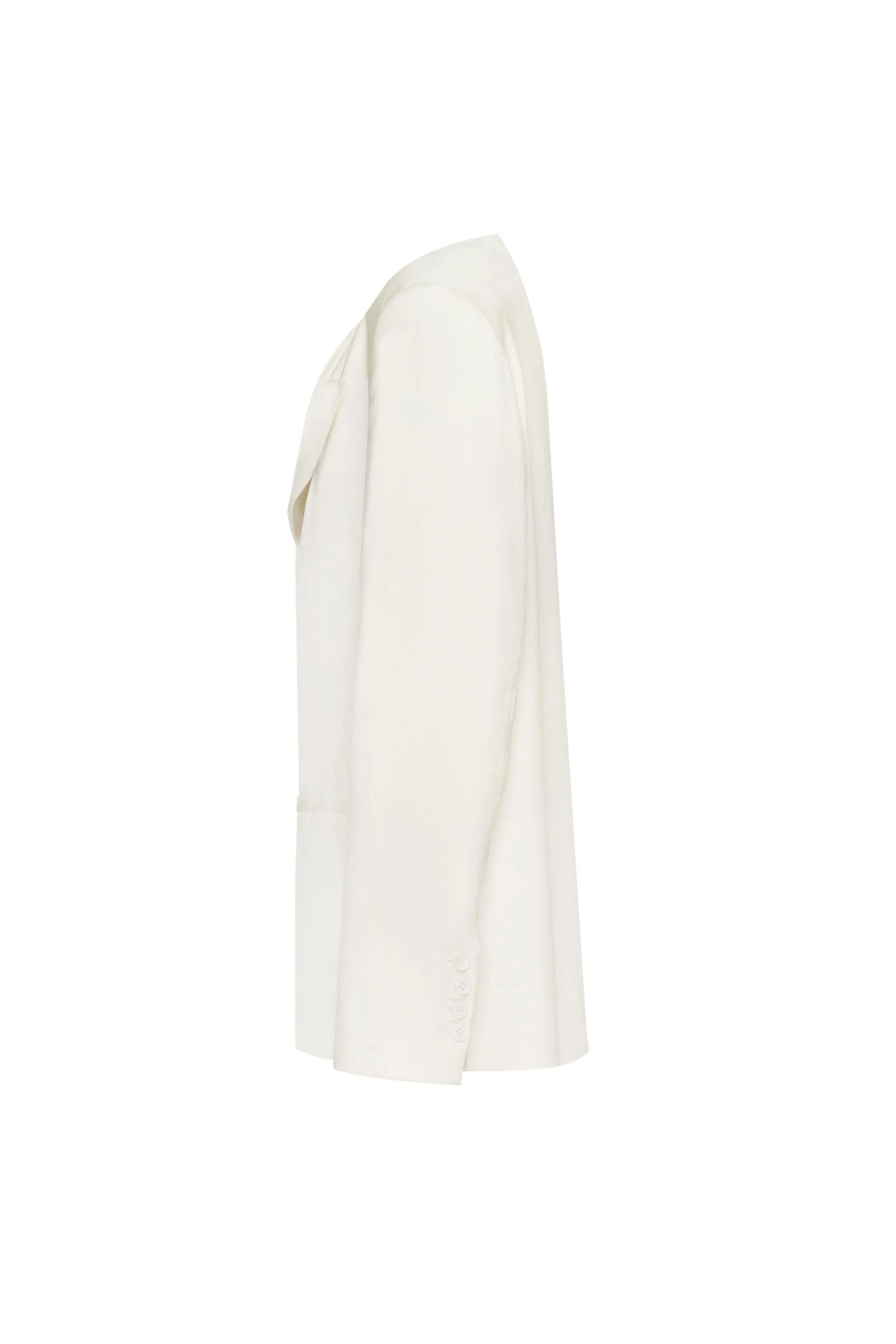 Panache white single-breasted blazer, Xo Xo sold by Milla product image thumbnail 5