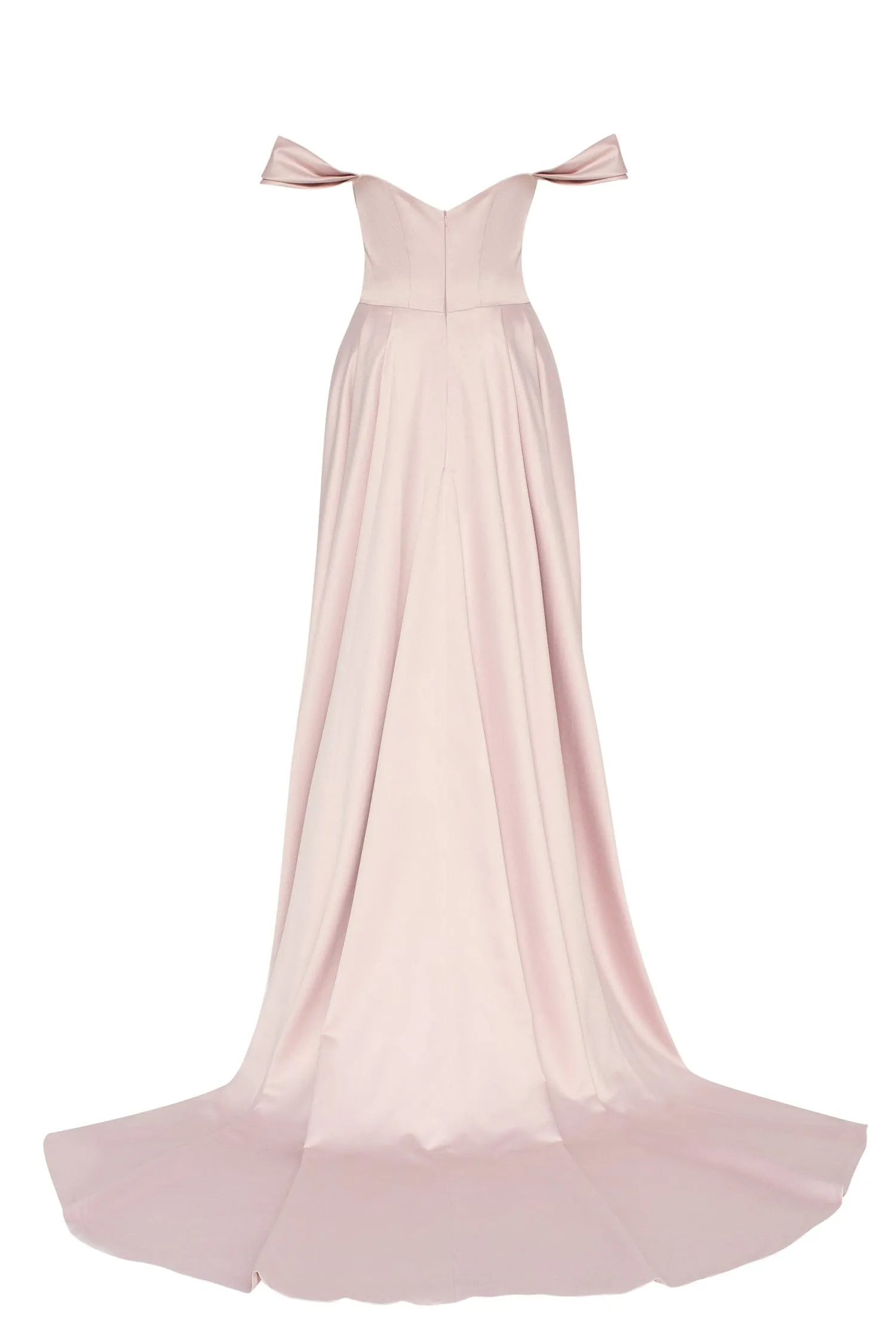 Misty Rose Princess heart-shaped neckline gown sold by Milla product image thumbnail 3