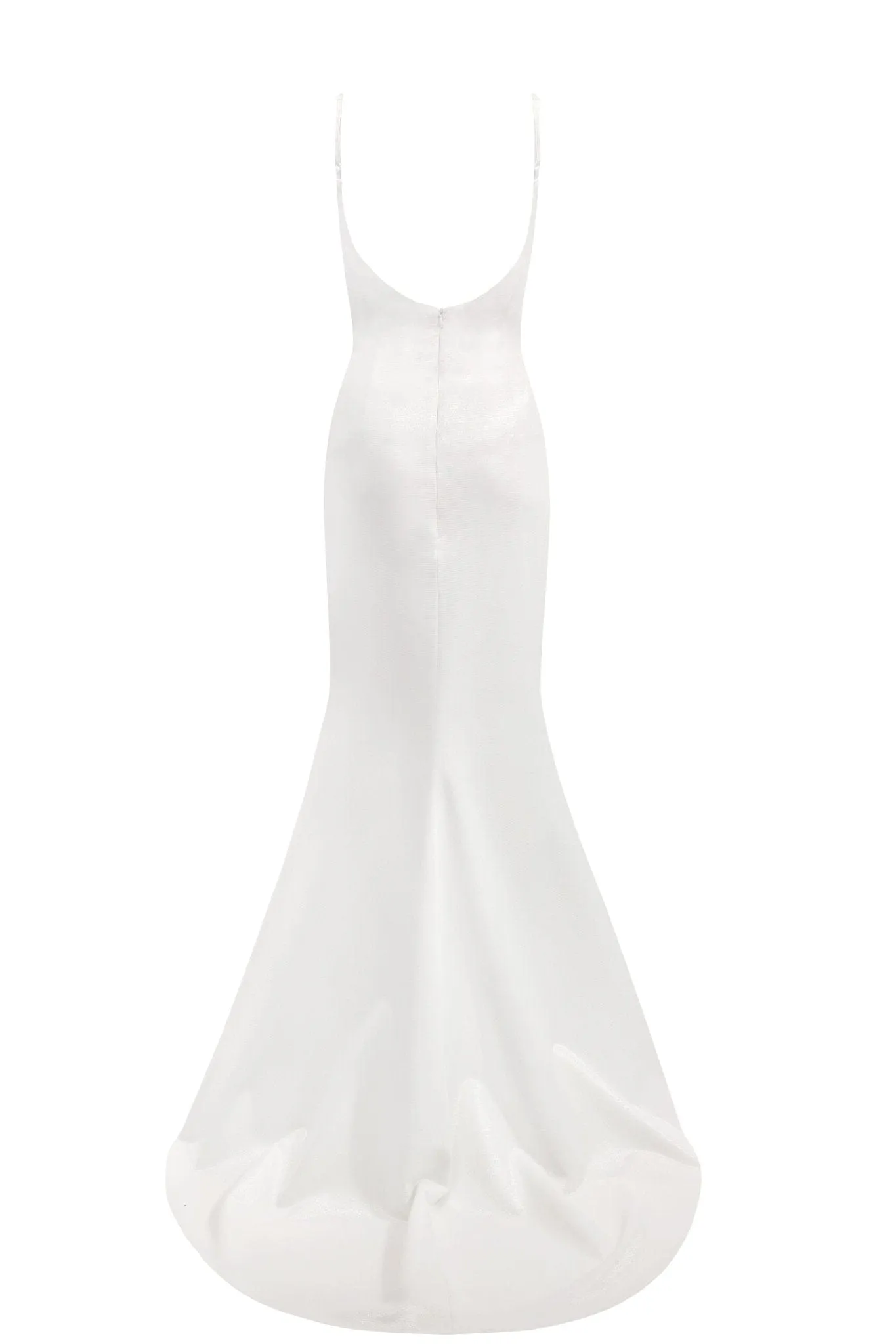 Chic mermaid maxi dress in white sold by Milla product image thumbnail 3