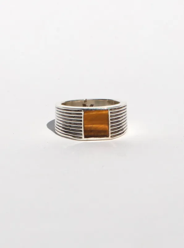Dan Ring in Tiger's Eye sold by Maiden Name