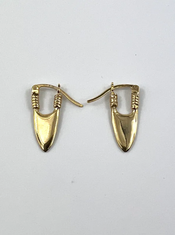 Duane Earrings in Gold Vermeil sold by Maiden Name