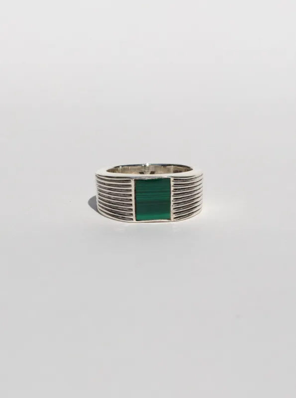 Dan Ring in Malachite sold by Maiden Name