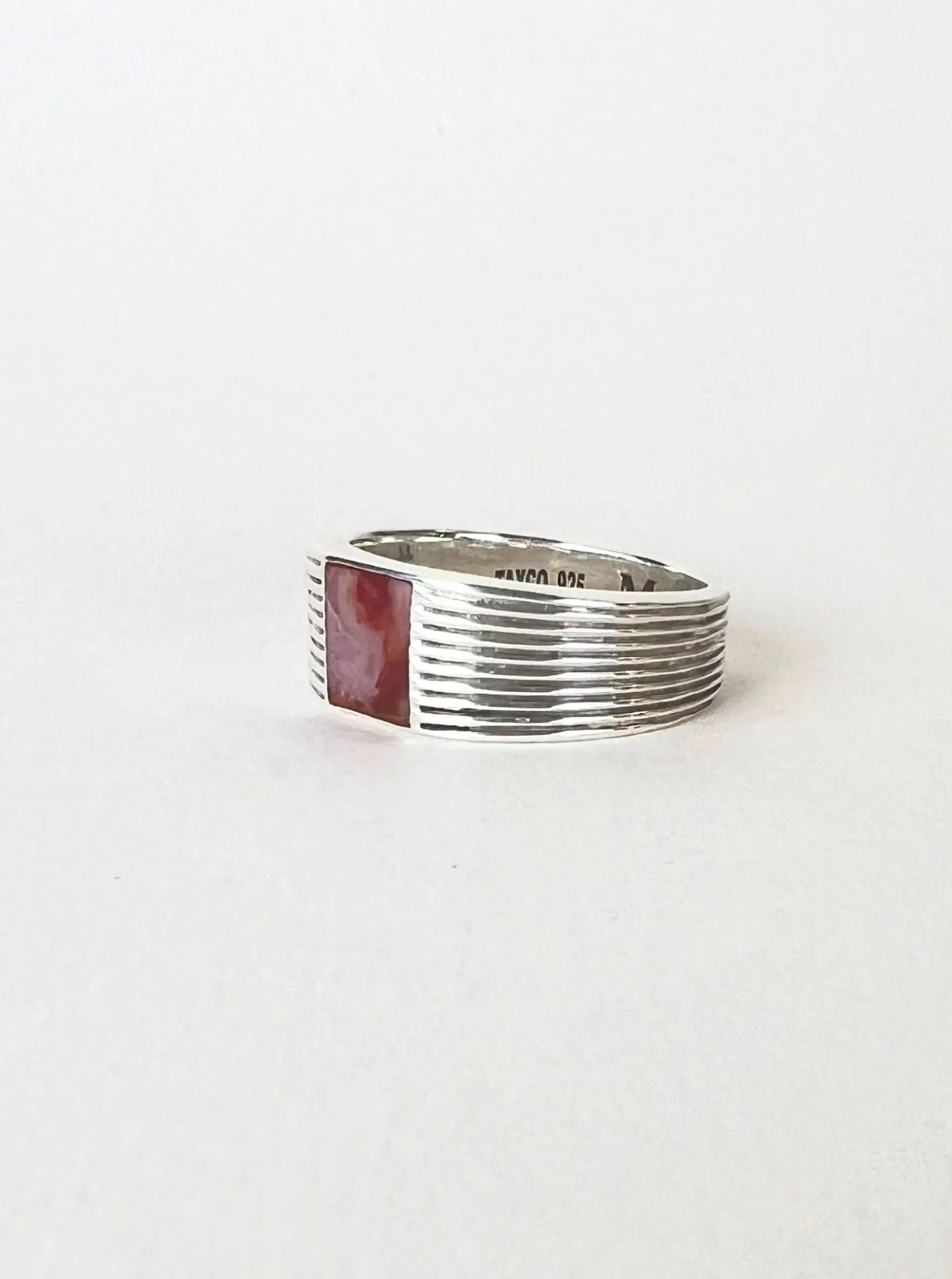 Dan Ring in Blood Agate, Sz. 10.75 sold by Maiden Name product image thumbnail 3