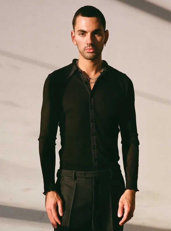 Lena Shirt, Black - Men's sold by Maiden Name