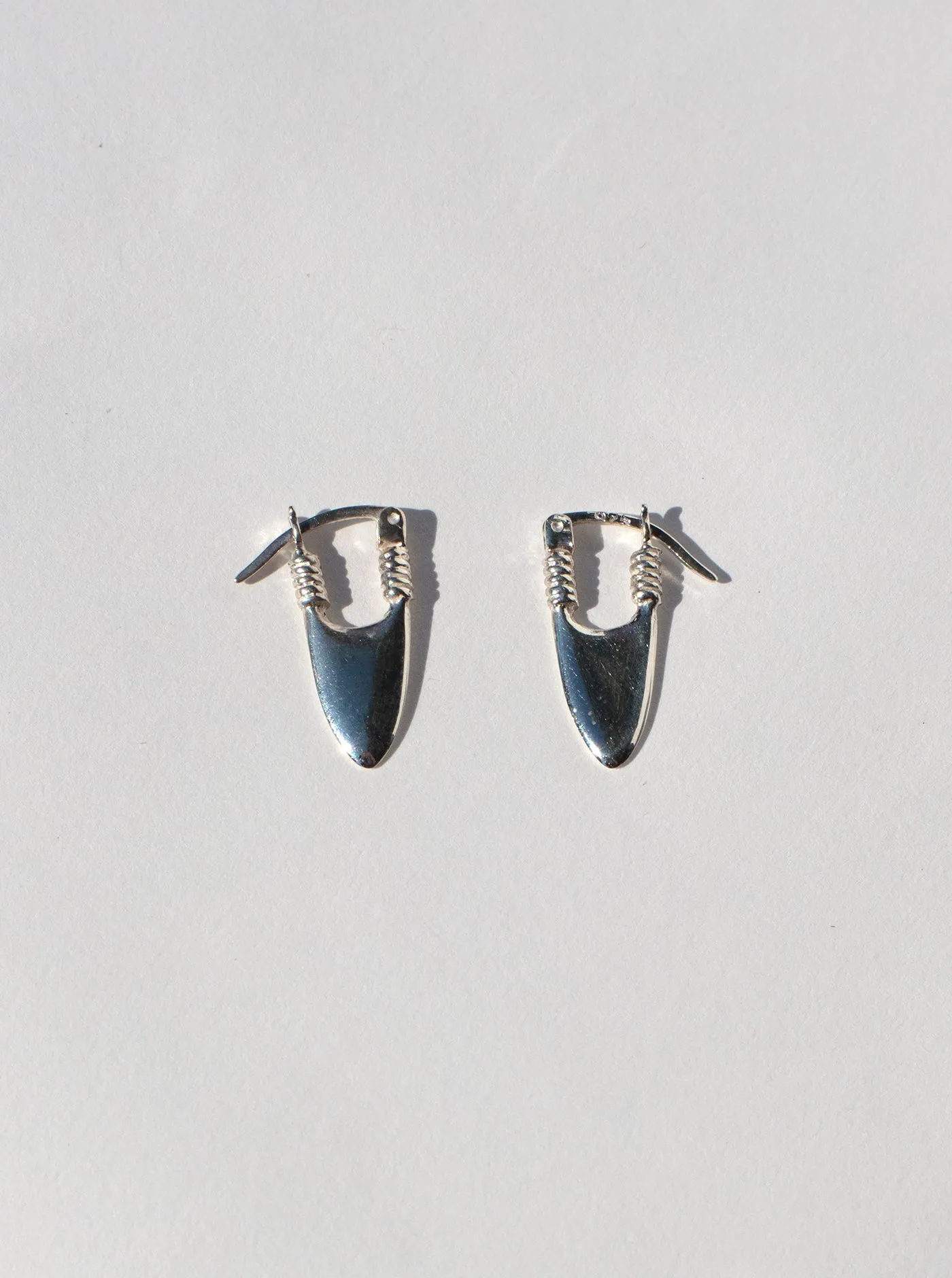 Duane Earrings in Silver sold by Maiden Name product image thumbnail 2