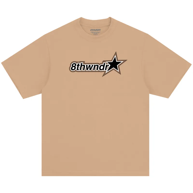 STAR LOGO TEE KHAKI sold by 8thwndr