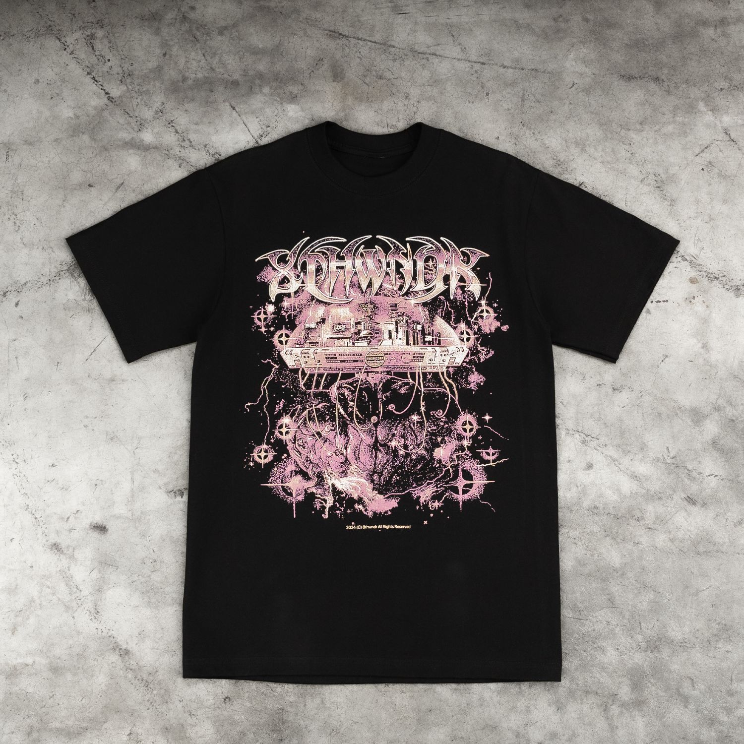 BRAIN TEE BLACK sold by 8thwndr product image thumbnail 2