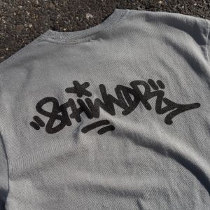 GRAFFITI TEE GREY sold by 8thwndr
