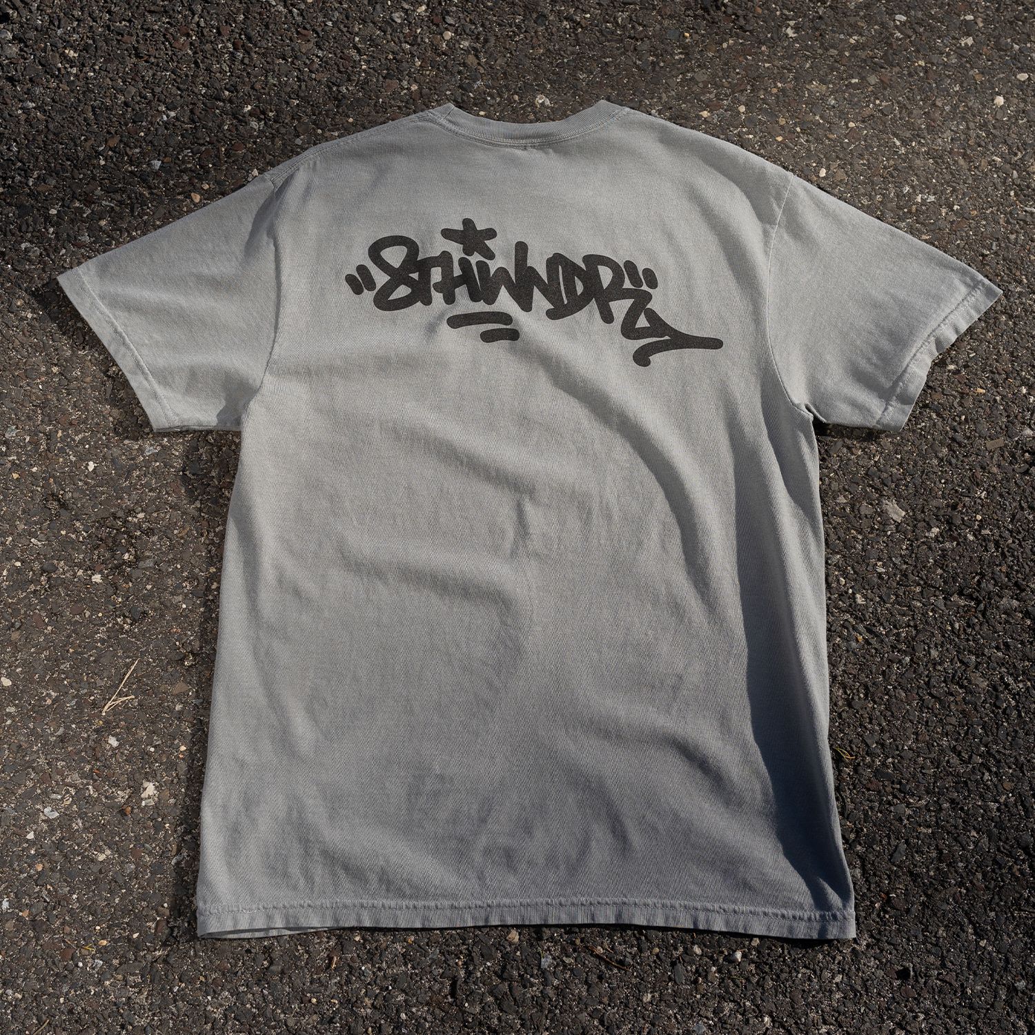 GRAFFITI TEE GREY sold by 8thwndr product image thumbnail 3