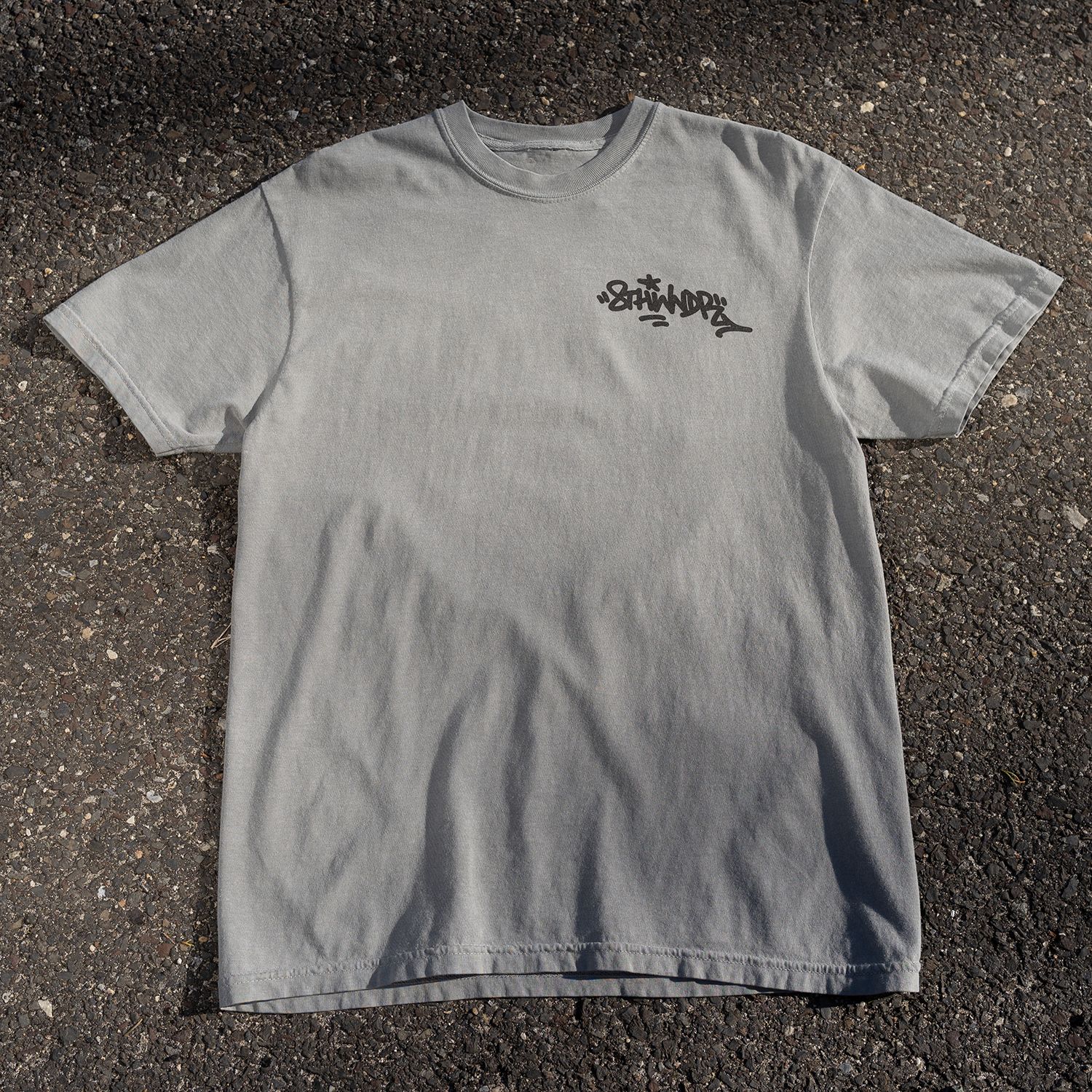GRAFFITI TEE GREY sold by 8thwndr product image thumbnail 4
