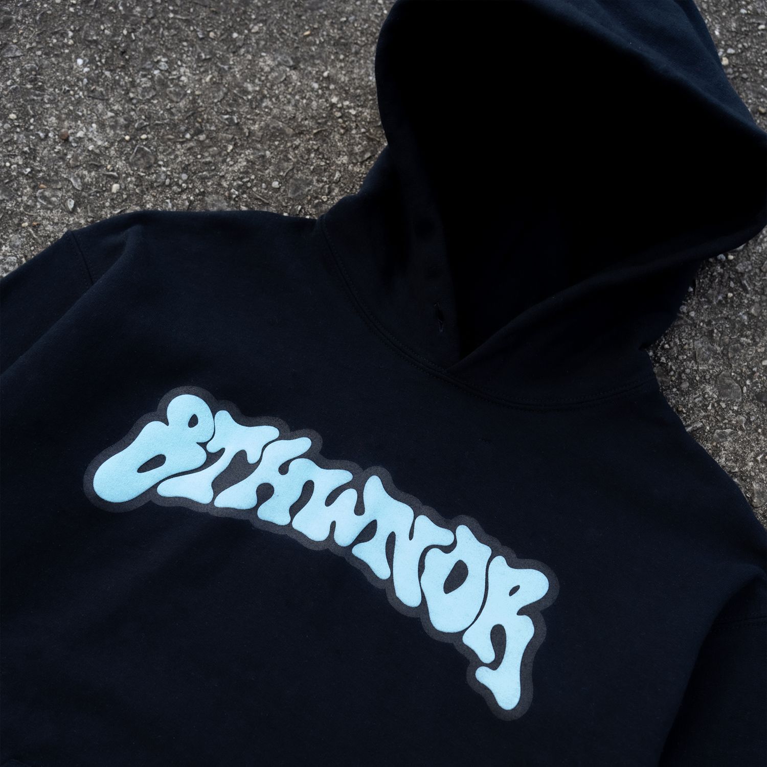 WAVE ARCH HOODIE BLACK sold by 8thwndr product image thumbnail 3