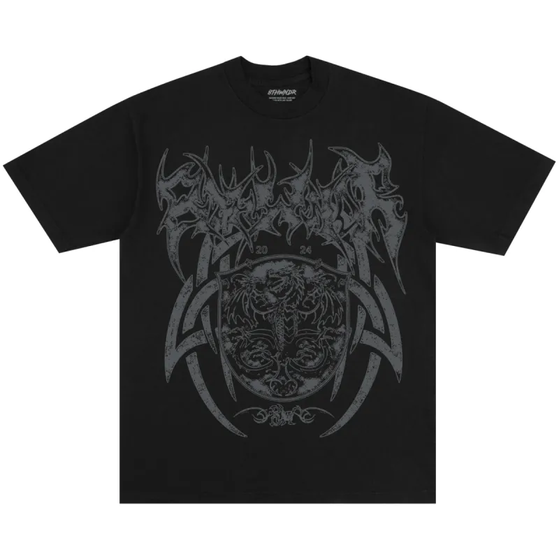 COAT OF DRAGON TEE BLACK sold by 8thwndr