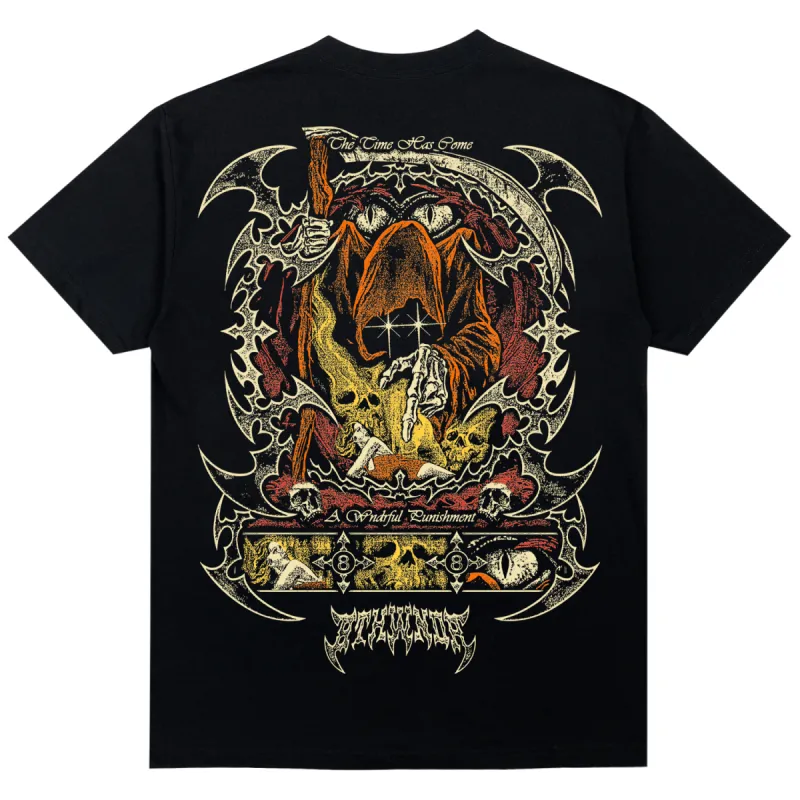 WNDRFUL PUNISHMENT TEE BLACK sold by 8thwndr