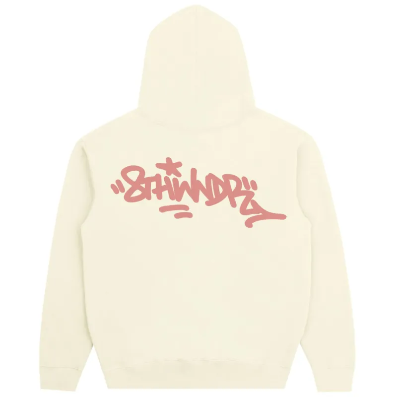 GRAFFITI HOODIE BONE sold by 8thwndr
