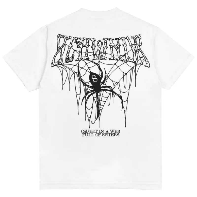 SPIDER TEE WHITE sold by 8thwndr