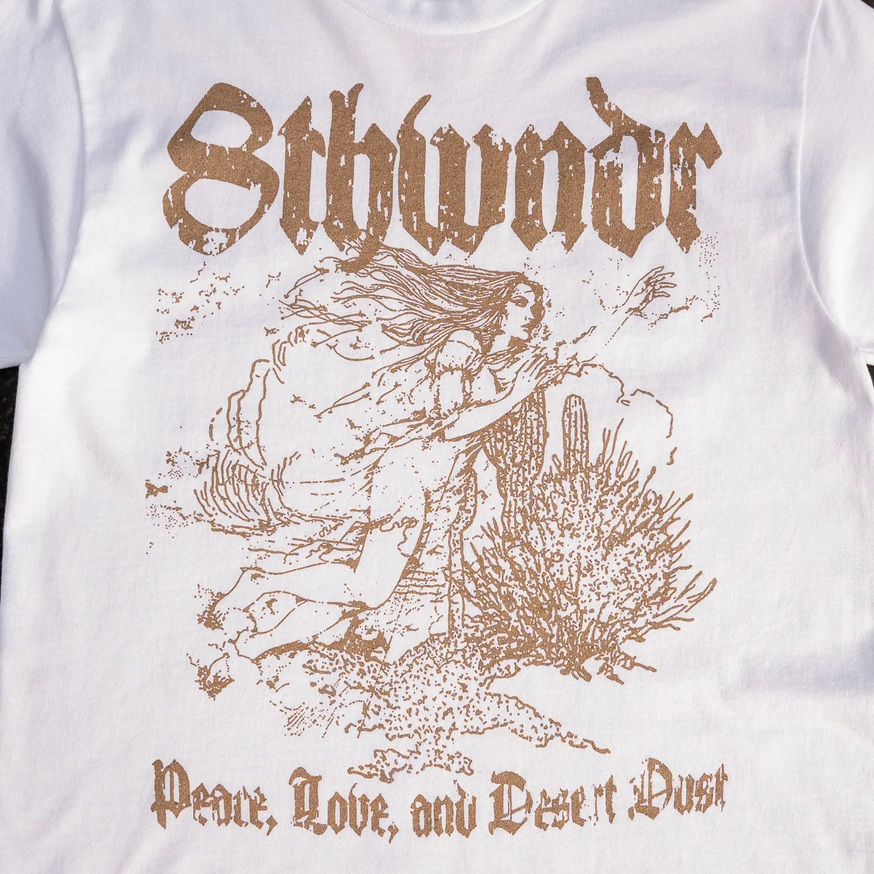 DESERT DUST TEE WHITE sold by 8thwndr product image thumbnail 3