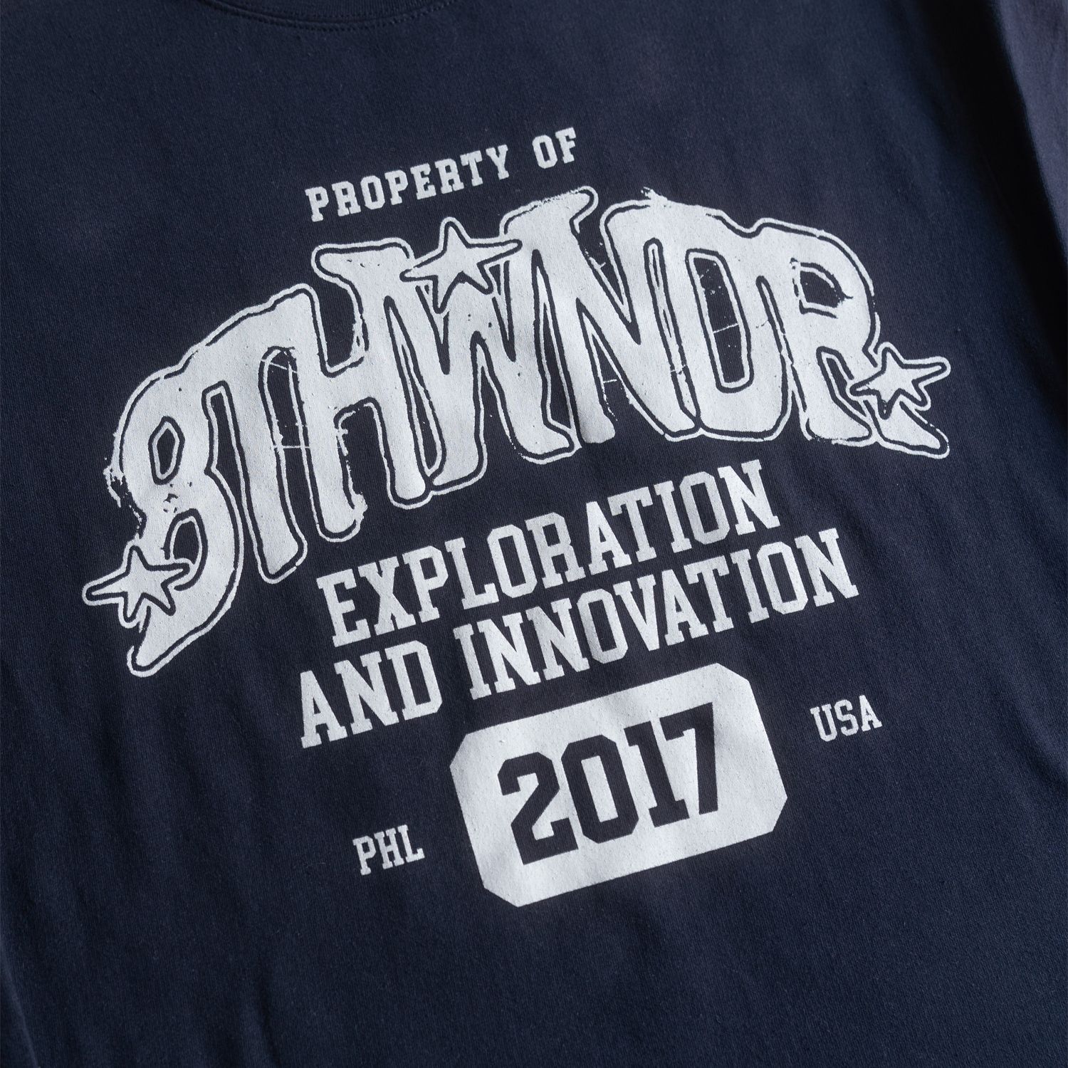 EXPLORATION CREWNECK NAVY sold by 8thwndr product image thumbnail 4