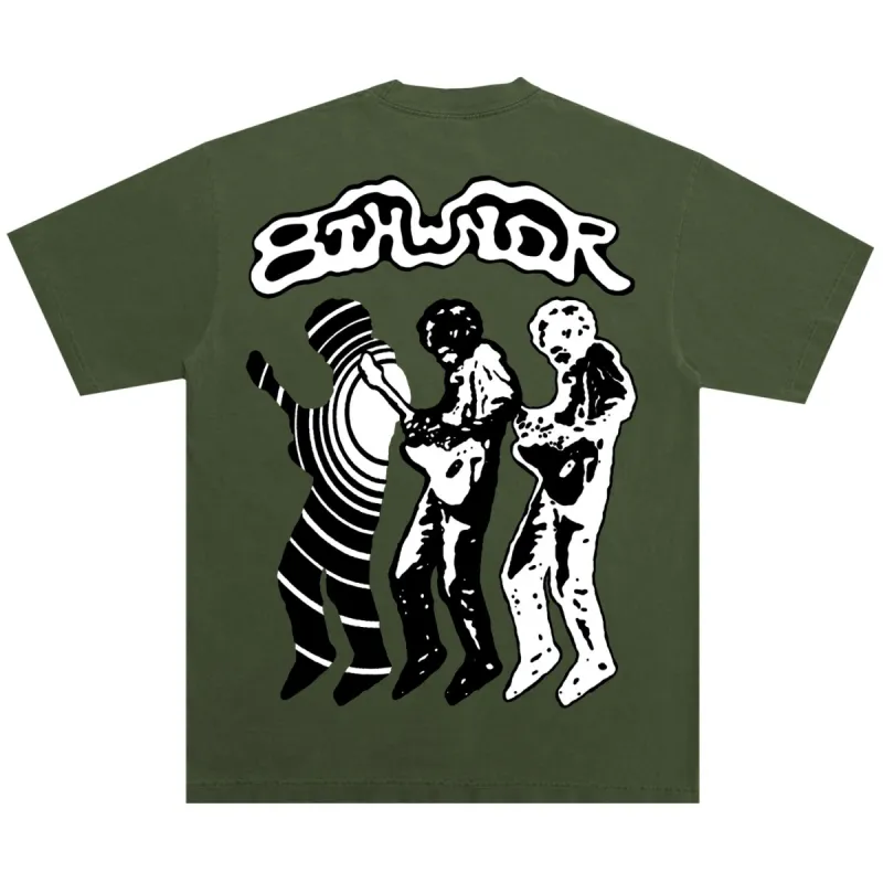 GUITAR TEE DARK GREEN sold by 8thwndr