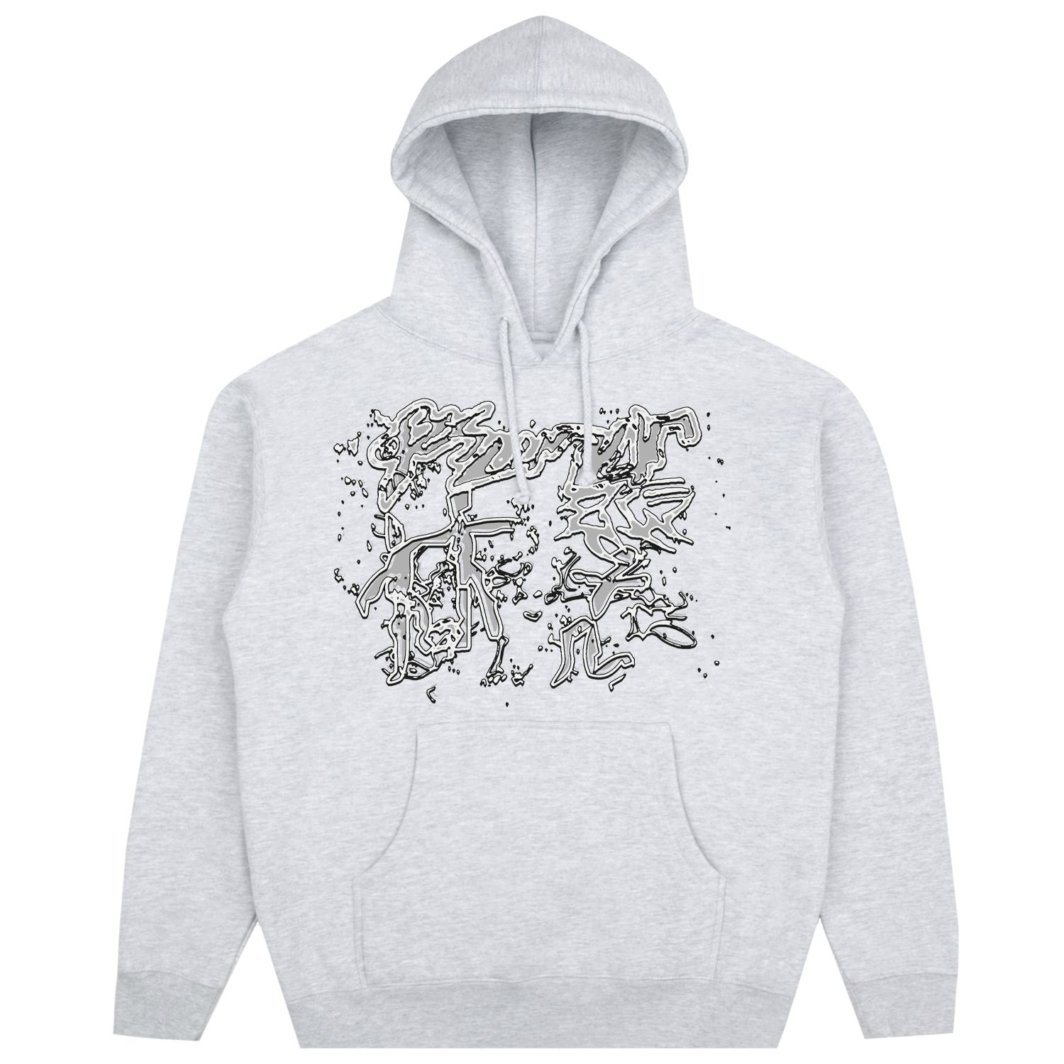 FIGURES HOODIE GREY sold by 8thwndr