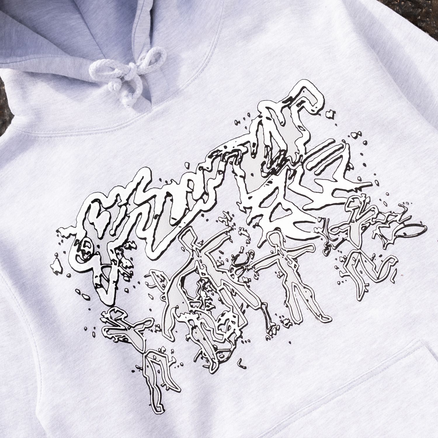 FIGURES HOODIE GREY sold by 8thwndr product image thumbnail 3