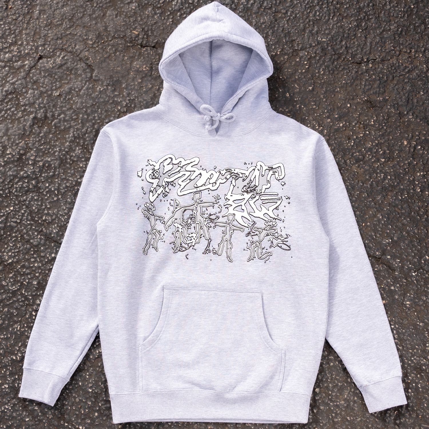 FIGURES HOODIE GREY sold by 8thwndr product image thumbnail 2