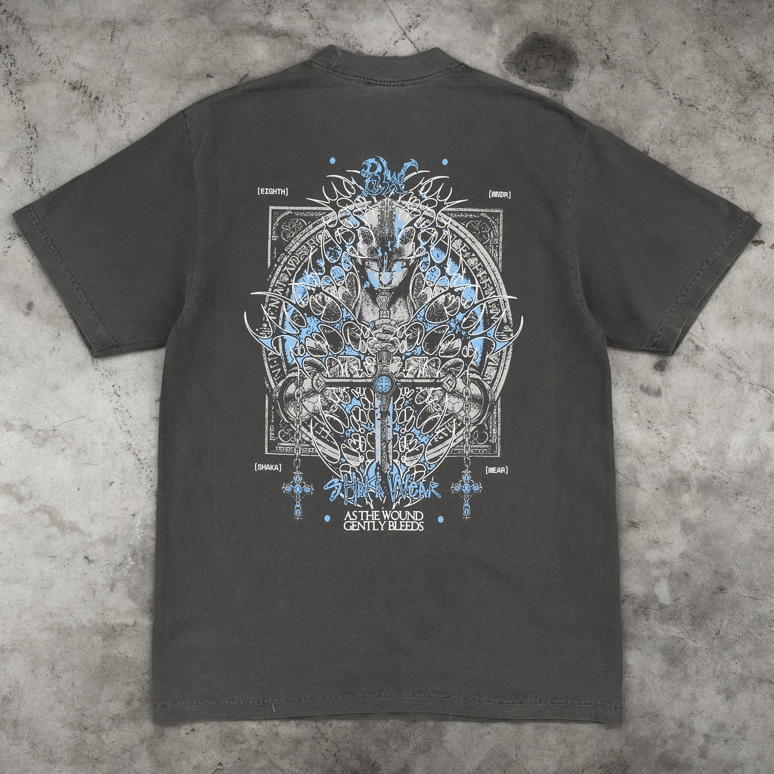8W X SHAKA WEAR KNIGHT TEE SHADOW sold by 8thwndr product image thumbnail 3