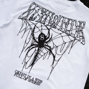 SPIDER WEB TEE WHITE sold by 8thwndr