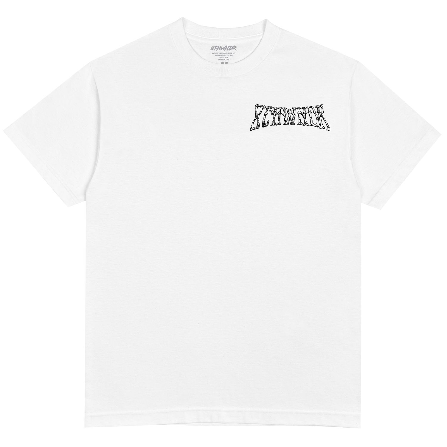 SPIDER WEB TEE WHITE sold by 8thwndr product image thumbnail 2