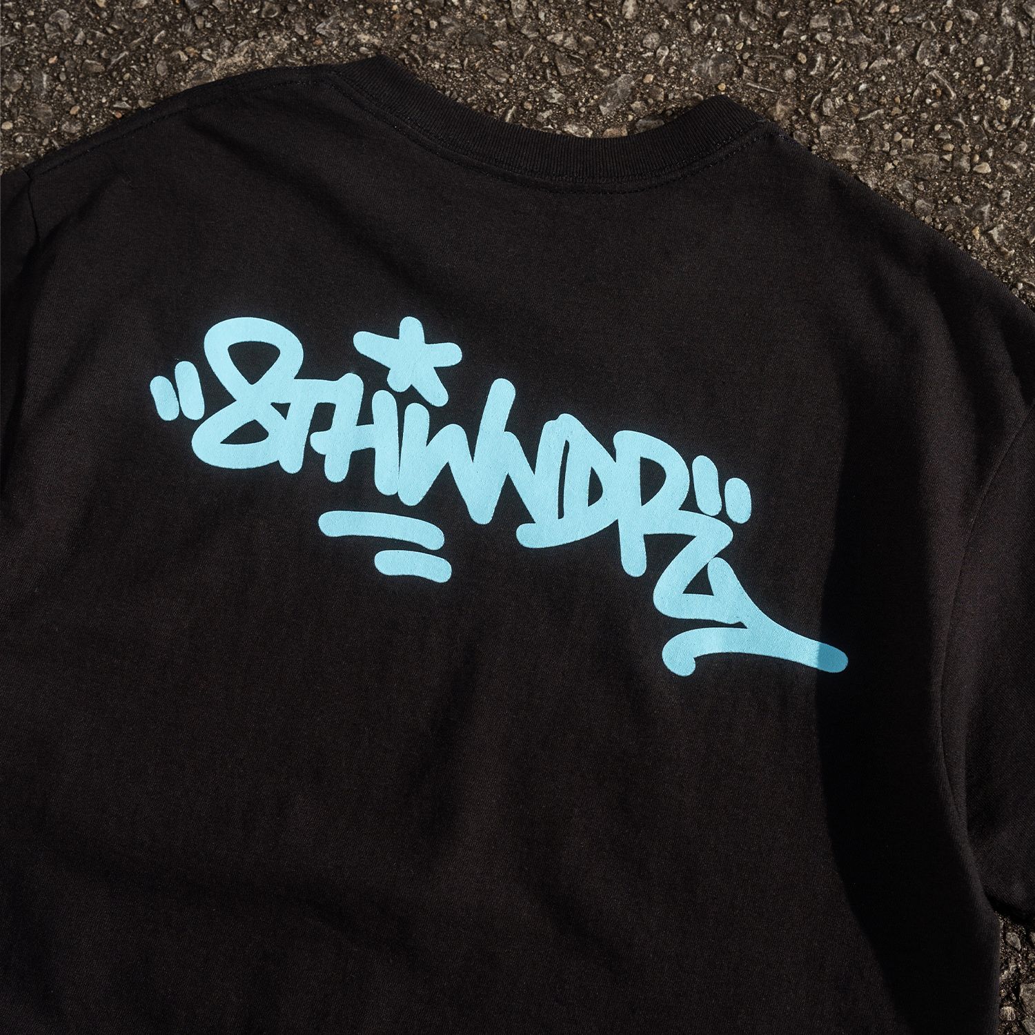 GRAFFITI TEE BLACK sold by 8thwndr product image thumbnail 4