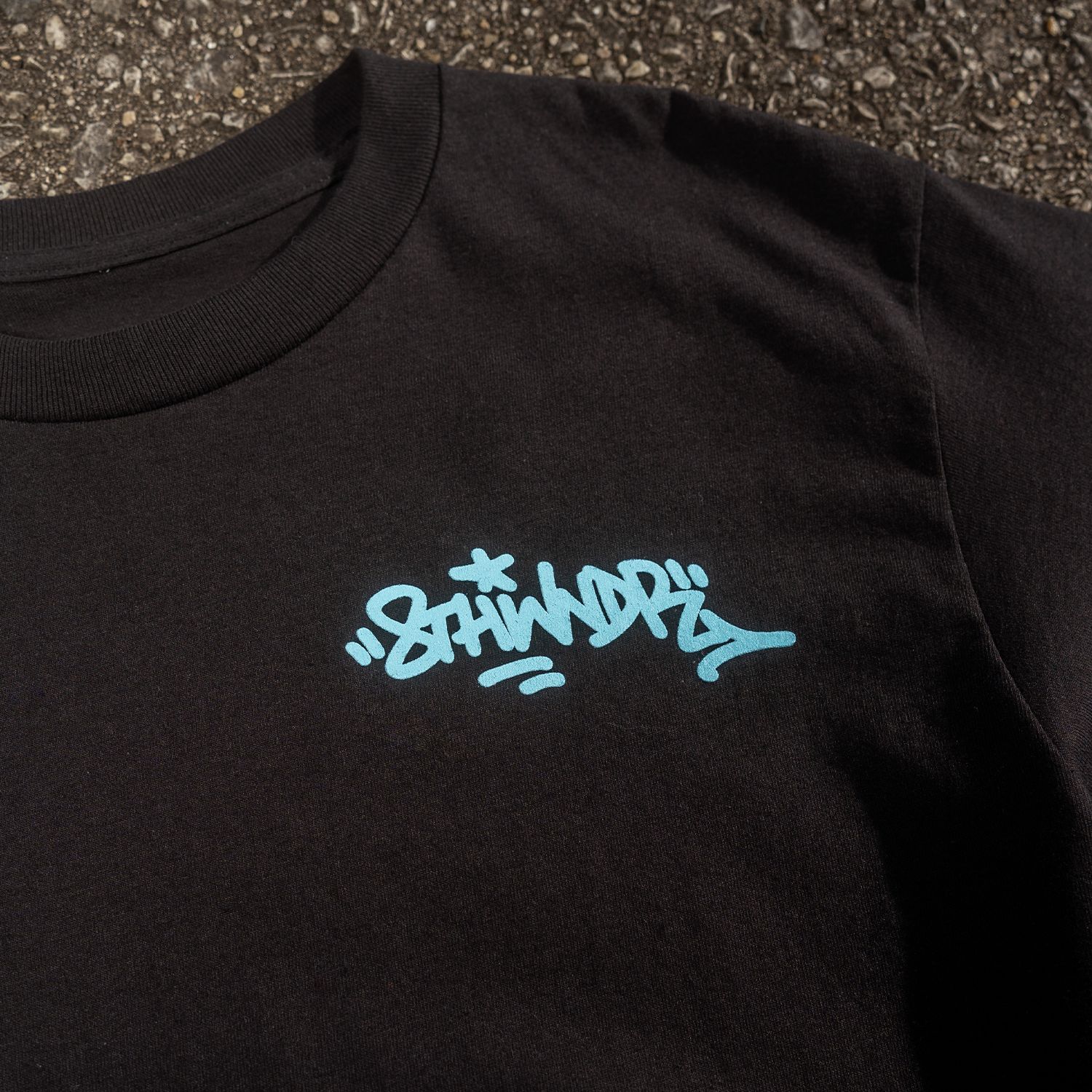 GRAFFITI TEE BLACK sold by 8thwndr product image thumbnail 5