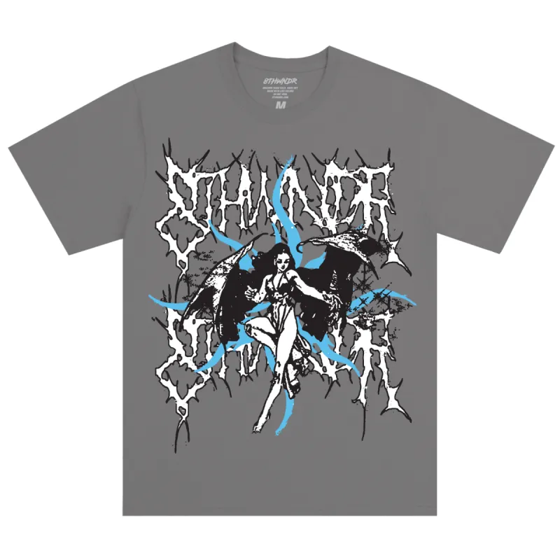 WING GIRL TEE GREY sold by 8thwndr