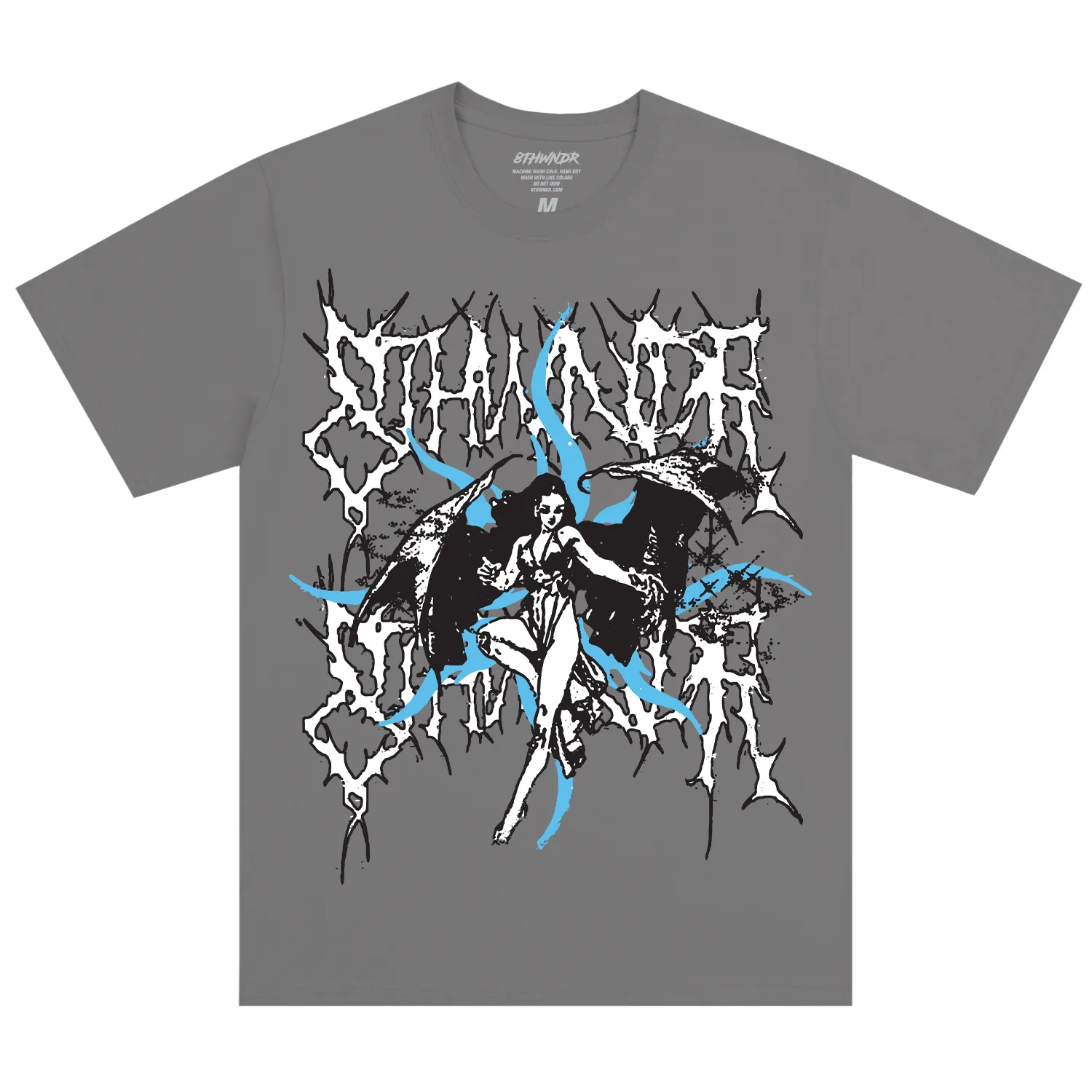 WING GIRL TEE GREY sold by 8thwndr